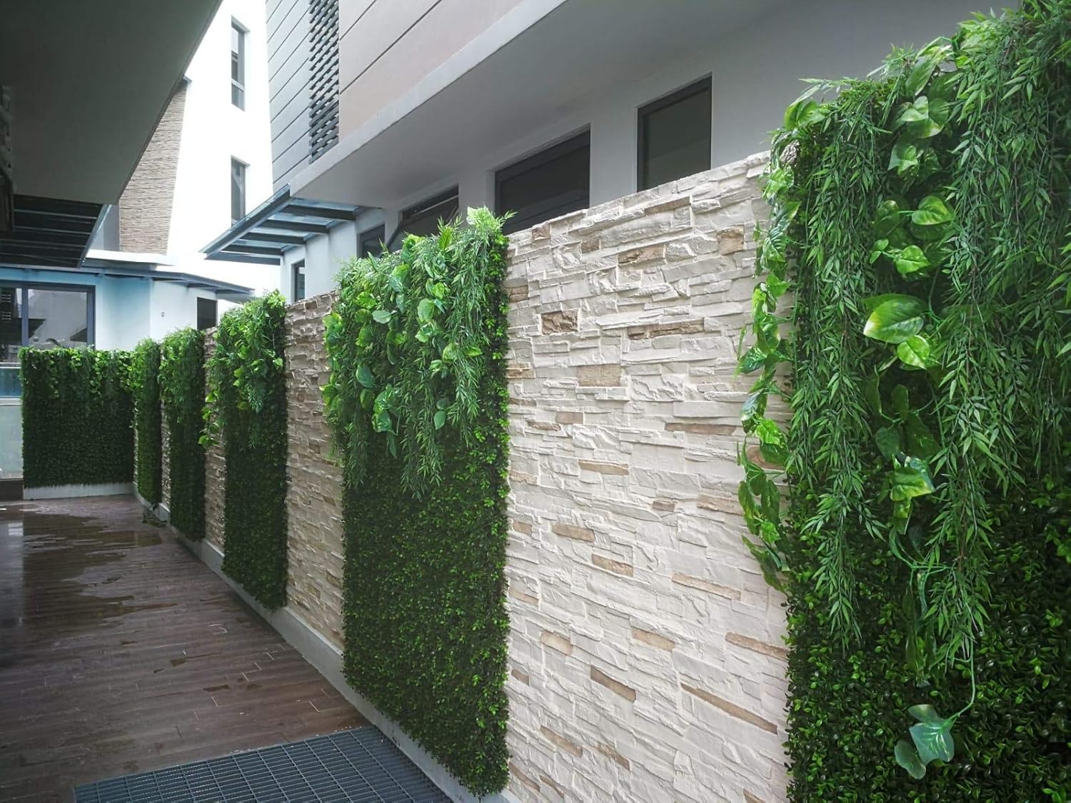 2. PU Stone Wall Panel Outdoor
