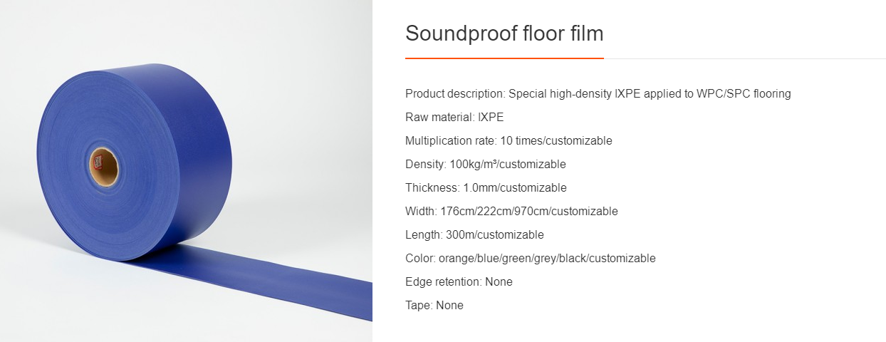 Soundproof Flooring Underlay
