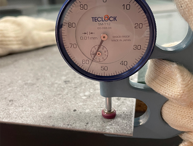 SPC Flooring's thickness measurement
